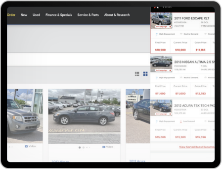 Features of Lotlinx's VMX - Extension for Automotive Dealers